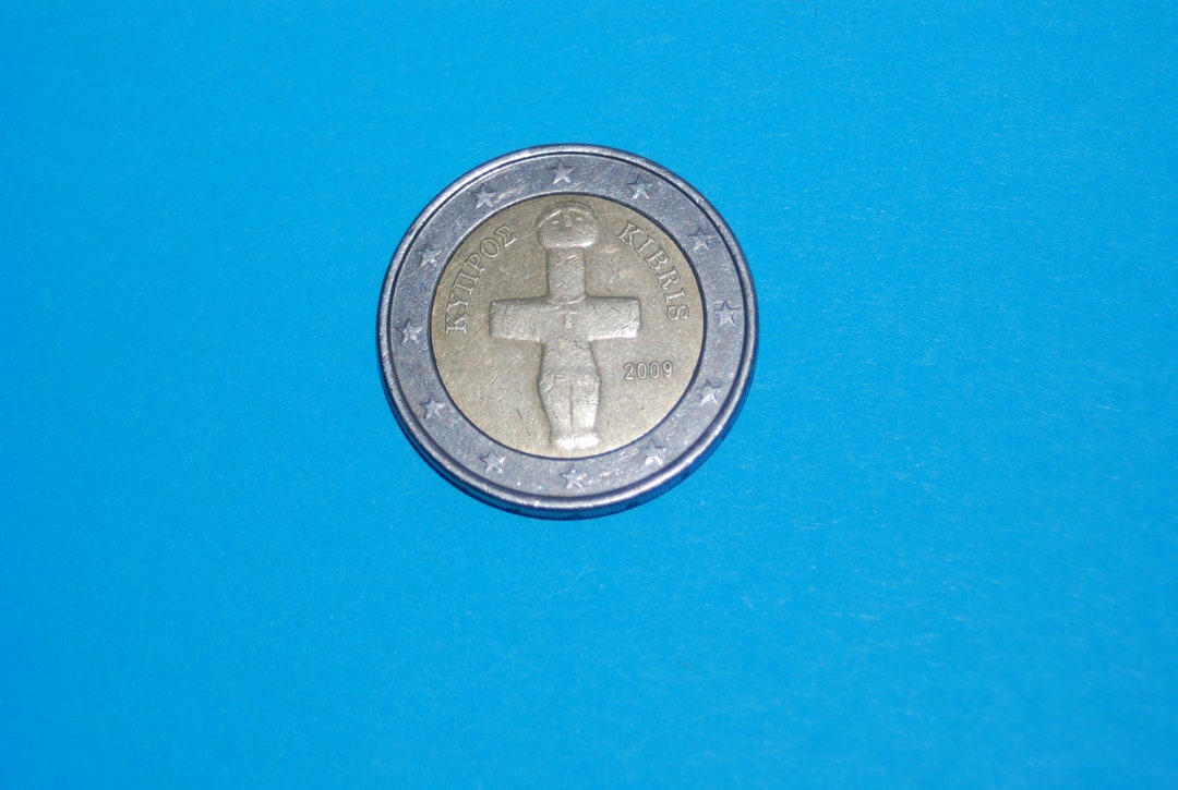 Rare 2 Euro Coin Cyprus 2009 Etsy rare-2-euro-coin-cyprus-2009-etsy