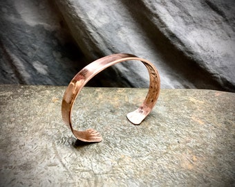 Thin Pure Copper Handcrafted Bracelet