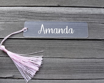 Custom name bookmark, Personal bookmark, Decorative Bookmark, Booklover bookmark, Name bookmark, Personalized bookmark