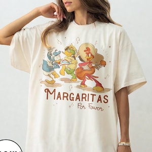 Vintage Disney Margarita Shirt, Margaritas Por Favor, Margaritas Epcot Shirt, The Three Caballeros Shirt, Disneyland Trip Family Outfits