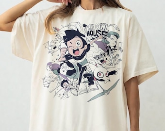 Disney The Owl House Characters Shirts, The Owl House Shirt, Boiling Isles Tee, Disneyland Trip Family Matching Outfits, Magic Kingdom Shirt