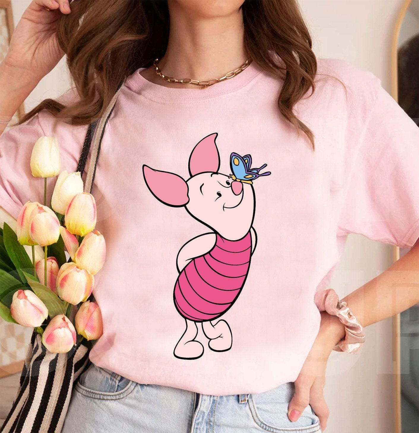 SPECIAL90s Disney プーさんピグレットデザインルーズTee 【公式通販】