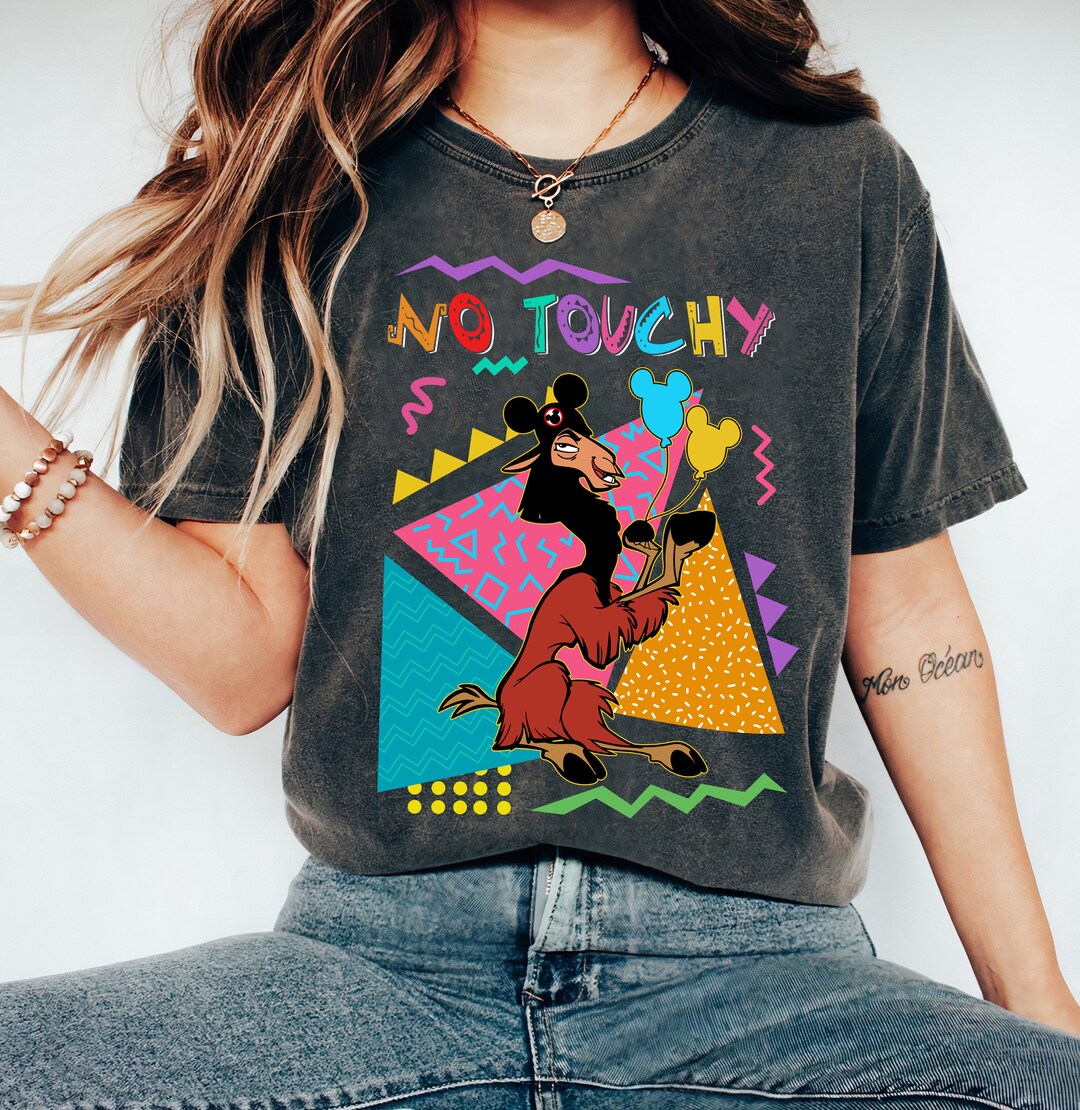 Retro 90s Kuzco Llama No Touchy Disney Shirt, the Emperor's New Groove ...