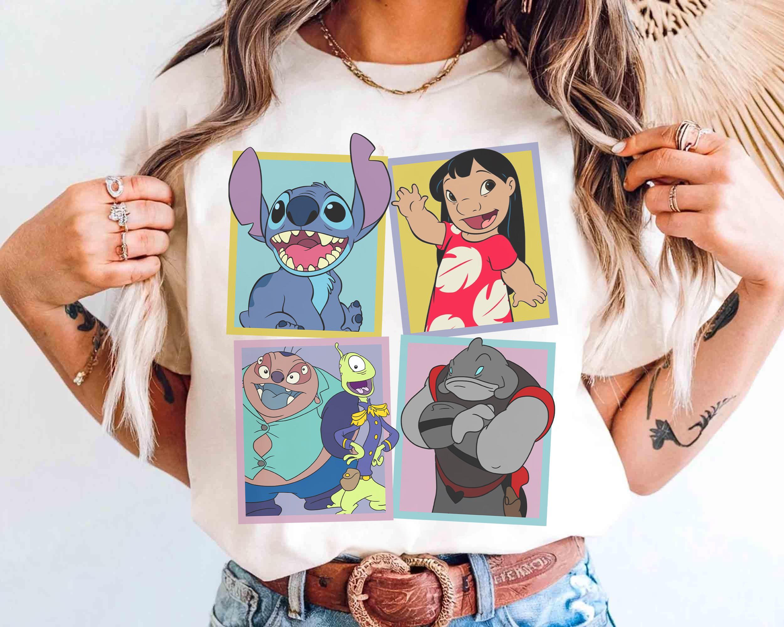 ミ*ナ様 ディズニー ヴィンテージ スティッチ Tシャツ XLサイズ 90s W ヴィンテージ ディズニー リロ＆スティッチ キャラクター レトロ 90