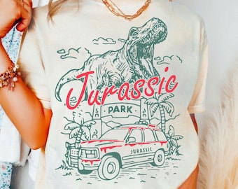 Maglietta del parco Jurassic World, Maglietta Jurassic Park Disneyland Jurassic World, Maglietta Jurassic Dinosaur T-rex Trip, Maglietta Disneyland Dinosaur Park