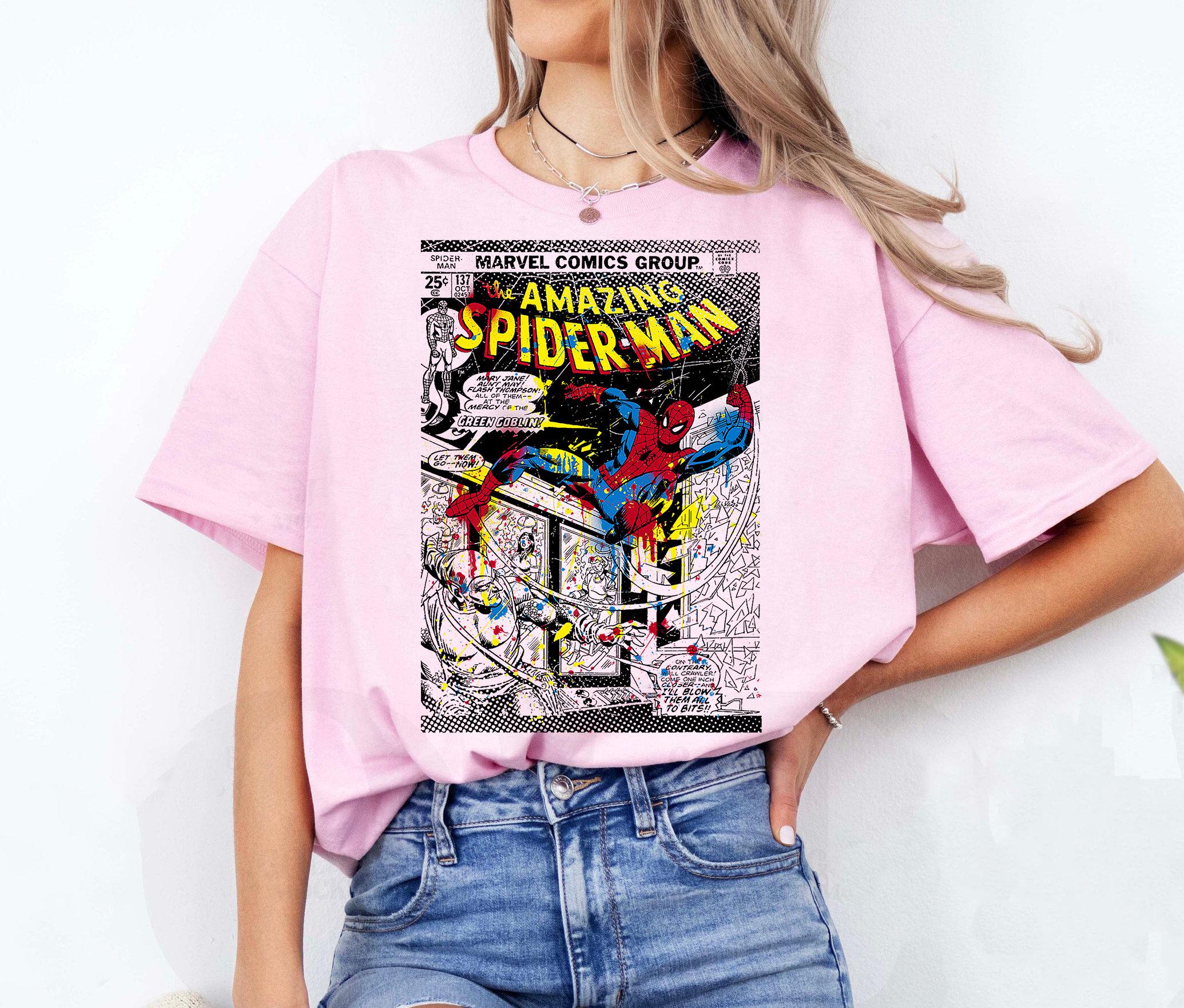 Tee-shirt spiderman : Achat occasion | T-shirts (garçon) Spiderman Multicolore 8 ans (123-128 cm) Bon état