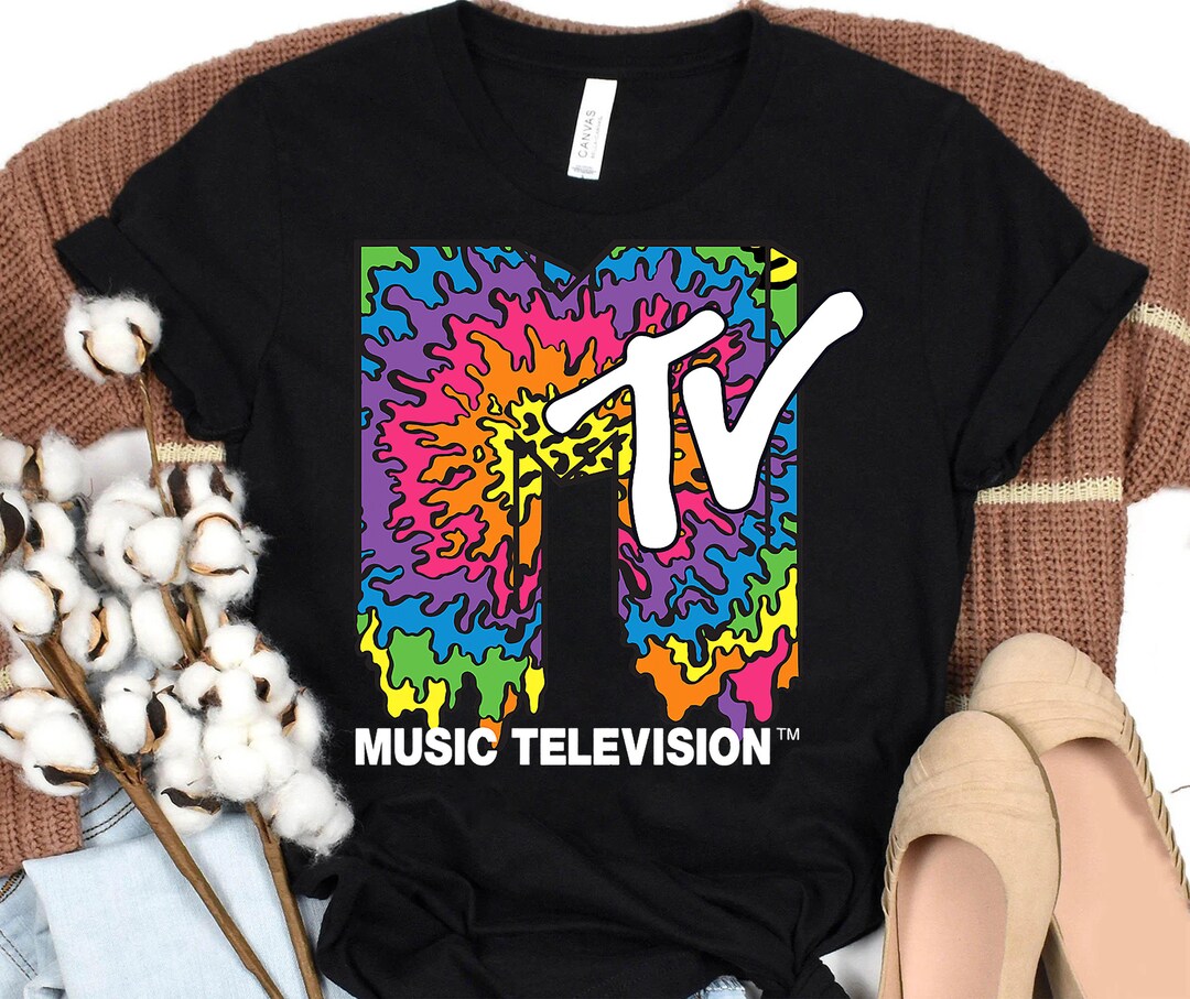 mtv tie dye shirt