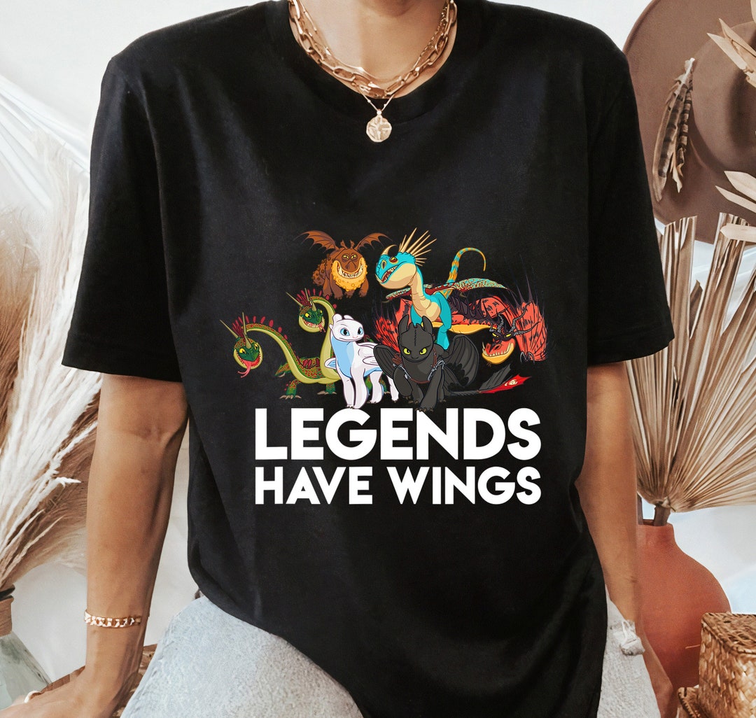 How to Train Your Dragons 3 Hidden World Legends Have Wings Etsy