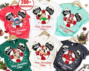 Disney Very Merrytime Cruise Christmas Lights-shirt, Mickey & Friends Princess Star Wars Toy Story Cruise Xmas, Disney Dream Magic Wonder