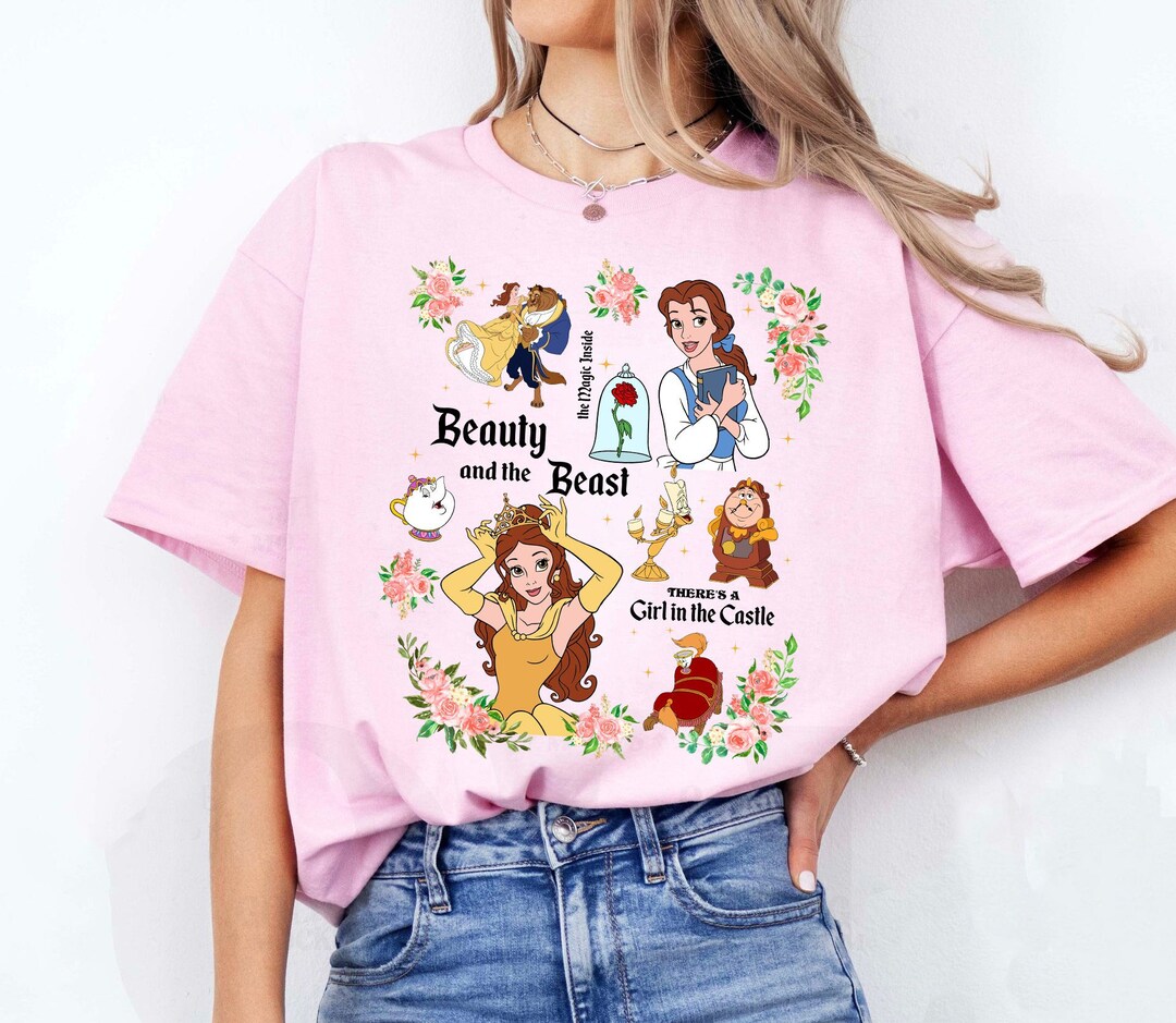 Amazon | ディズニー 美女と野獣 ベル Tシャツ Tシャツ | T