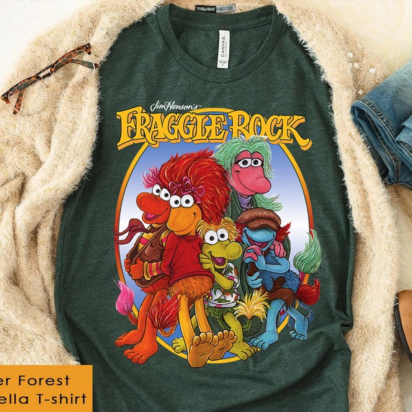 Disney Fraggle Rock Group Hug  Shirt, Disney Birthday Party Tee, Disneyland Trip Family Matching Outfits