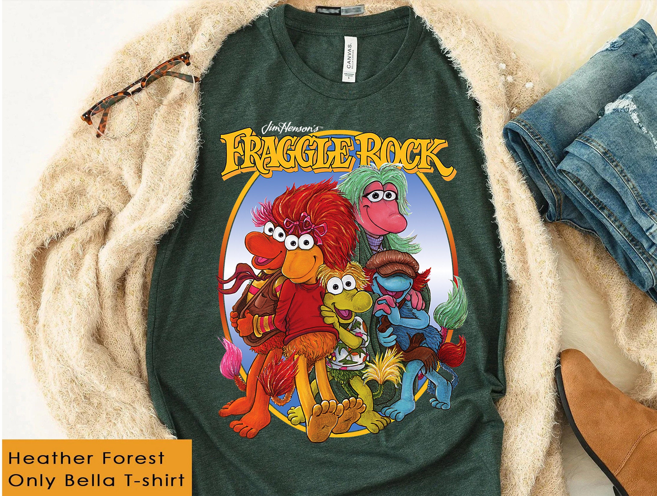 Fraggle Rock Special Order Four Squares Youth Short-Sleeve T-Shirt –  RockMerch