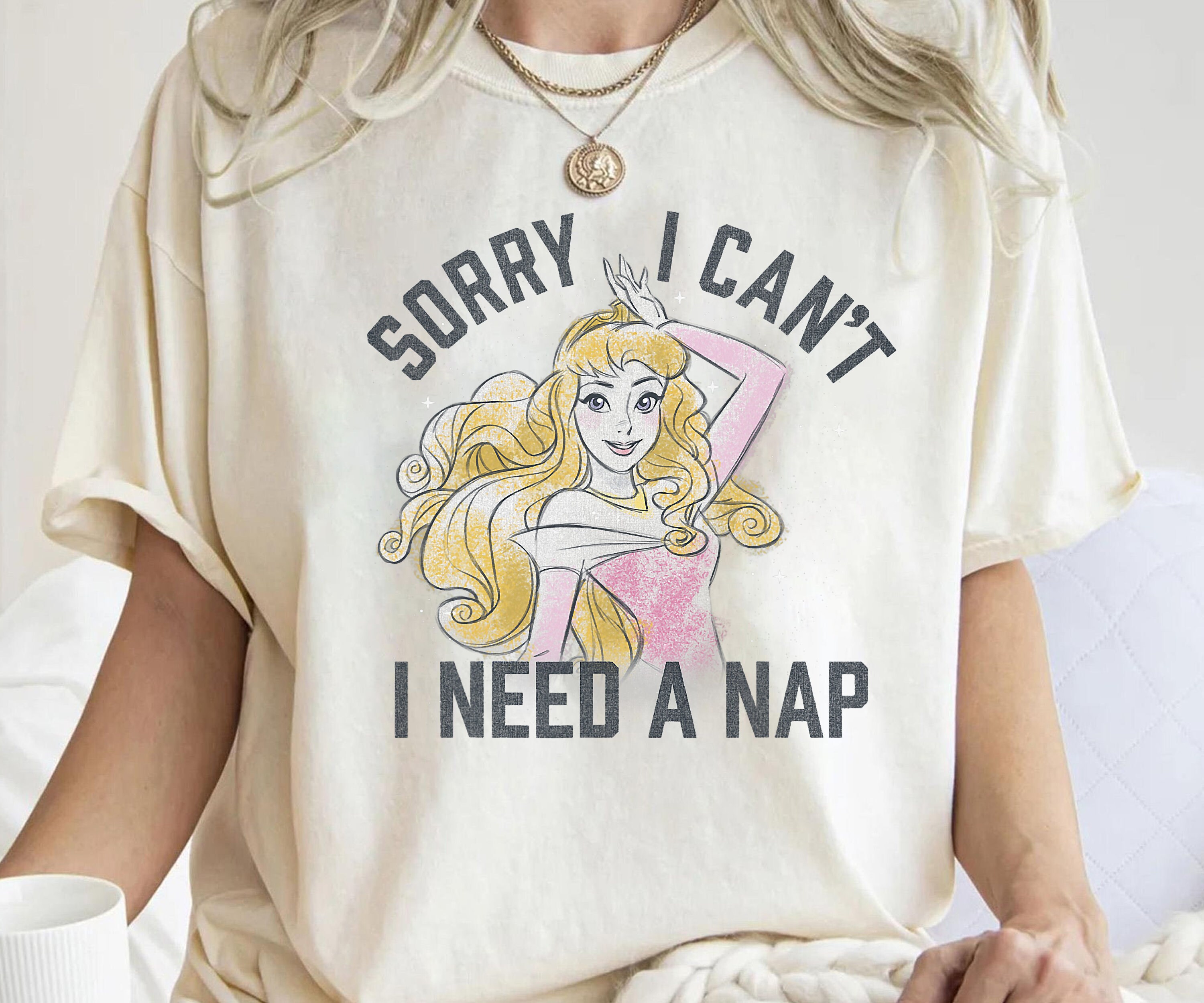 Sleeping beauty t shirt on sale