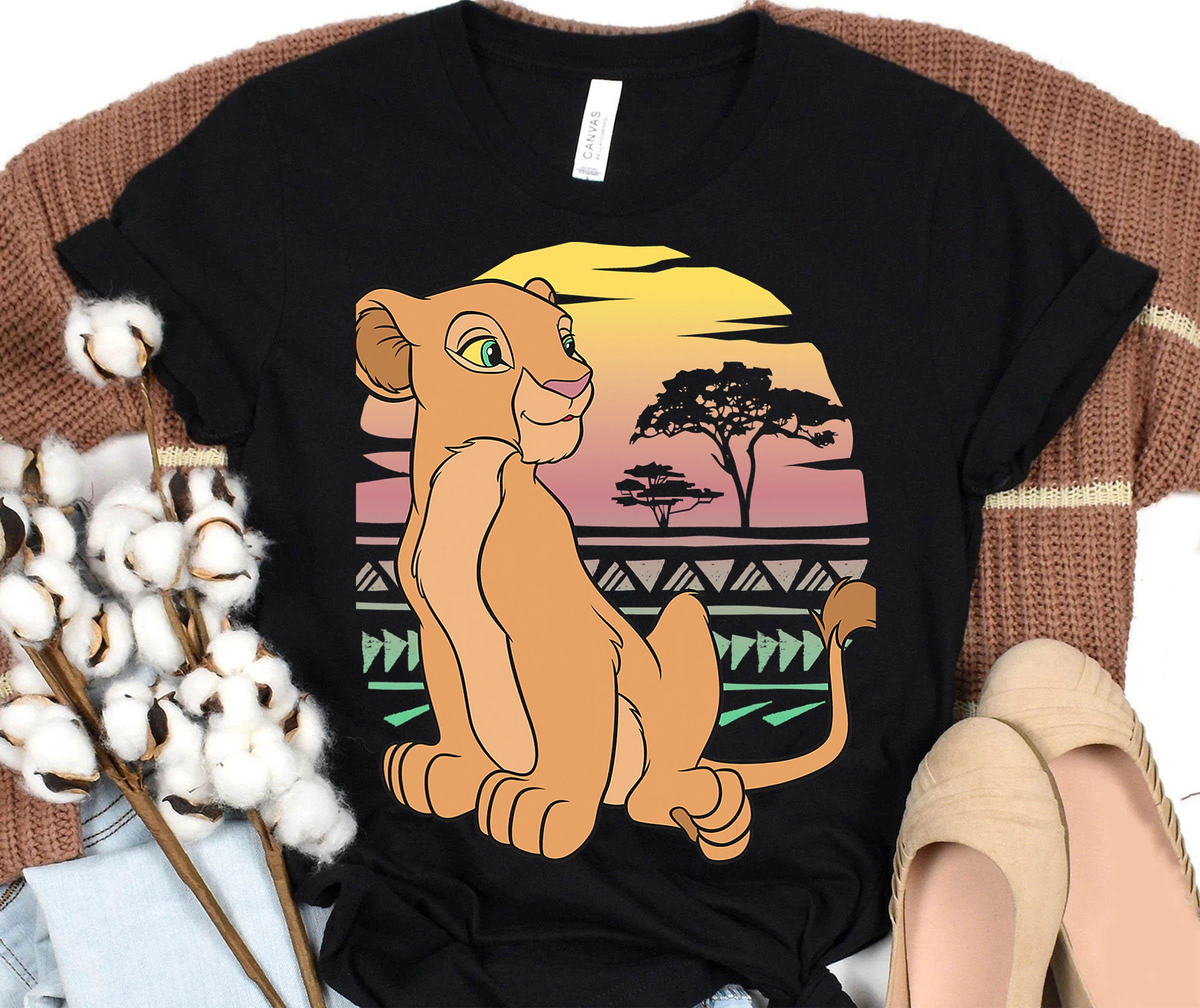 Disney the Lion King 90s Nala Portrait T-shirt, Simba and Nala Shirt,  Disney Birthday Party Tee, Disneyland Trip Family Matching Outfits - Etsy