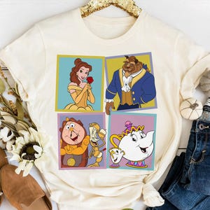 Beauty and the Beast 90s Shirt - Etsy