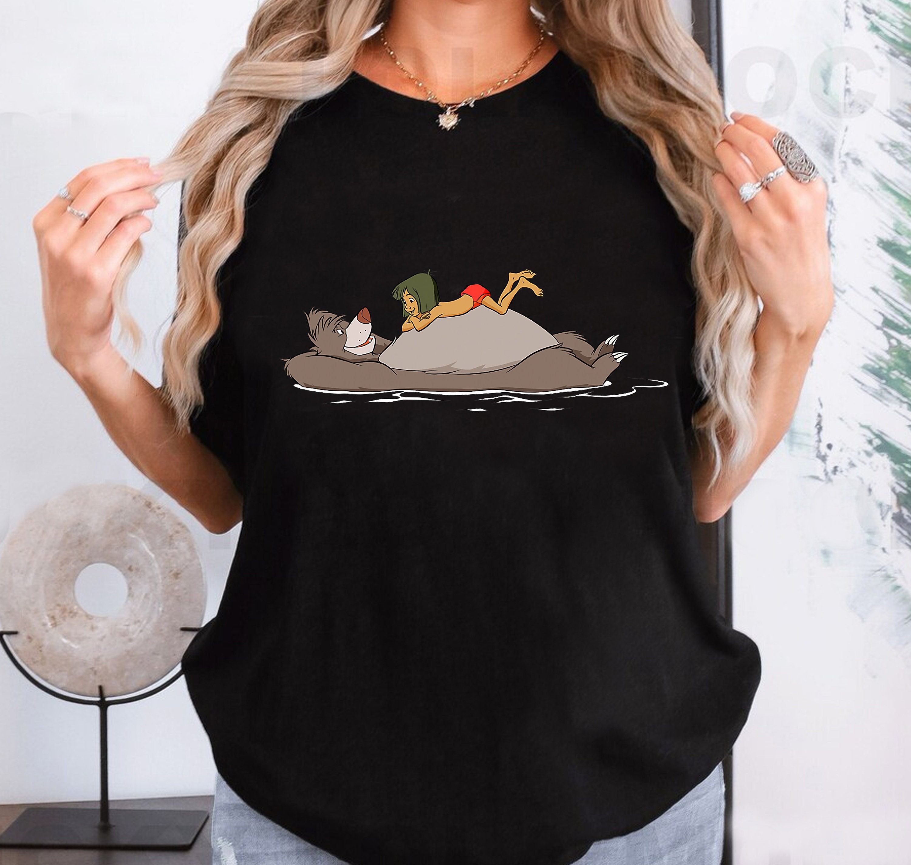Disney The Jungle Book Mowgli and Baloo T-Shirt, The Jungle Book Shirt, Disneyland Trip Family Matching Outfits, Magic Kingdom Shirt