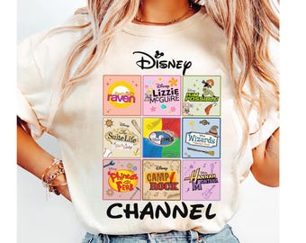 Vintage Disney Channel Shirt, Retro Disney Channel Games Logo Shirt, Channel Game Disney Outfits, Disneyland Vacation Family Matching Shirt