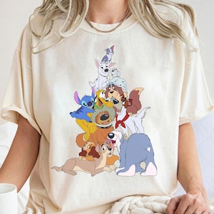 Disney Dogs Shirt, Disney Pets Shirt, Retro Disney Shirt, Disney World Shirt, Disneyland Trip Family Matching Outfits, Magic Kingdom Shirt