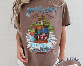 トップス Disneyland splash mountain tops Vintage Disneyland Splash Mountain Shirt, Vintage Disney, Disney