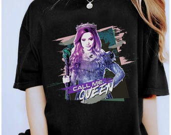 Disney Descendants 3 Audrey Call Me Queen T-Shirt, Descendants Movie Shirt, Disneyland Trip Family Matching Outfits, Magic Kingdom Shirt