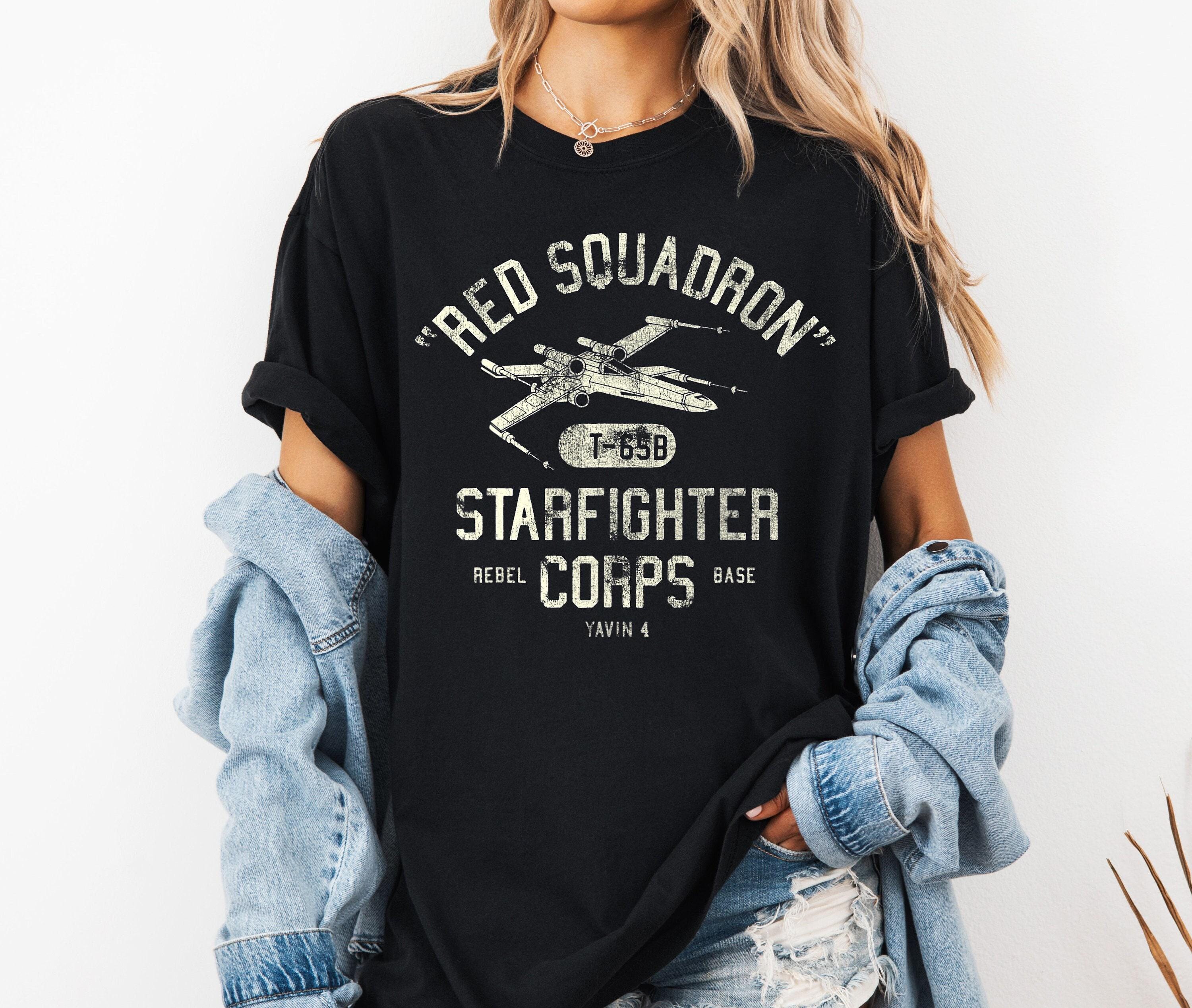 Star Wars Rebel X-wing Red Squadron Starfighter Corps T-shirt