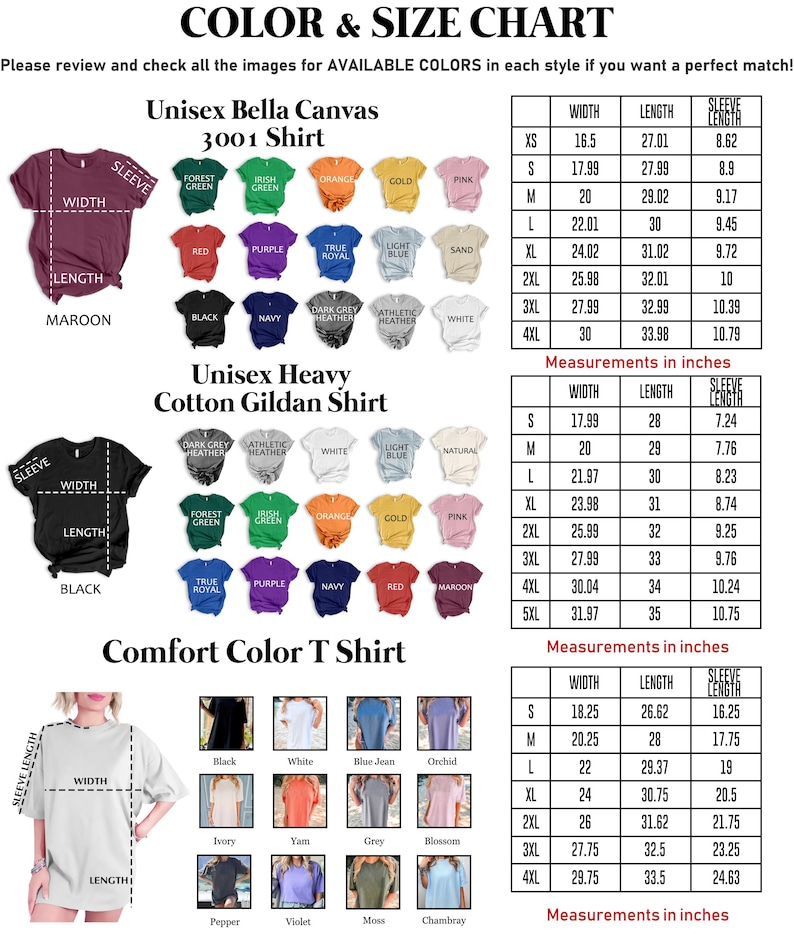a women's t - shirt sizes chart