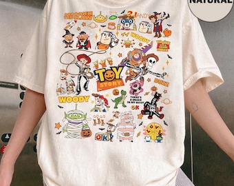Retro Disney Pixar Toy Story Pumpkin Mummy Ghosts Halloween Shirt, You've Got A Friend In Me Shirt, Mickey's Not So Scary Party 2026 Shirt