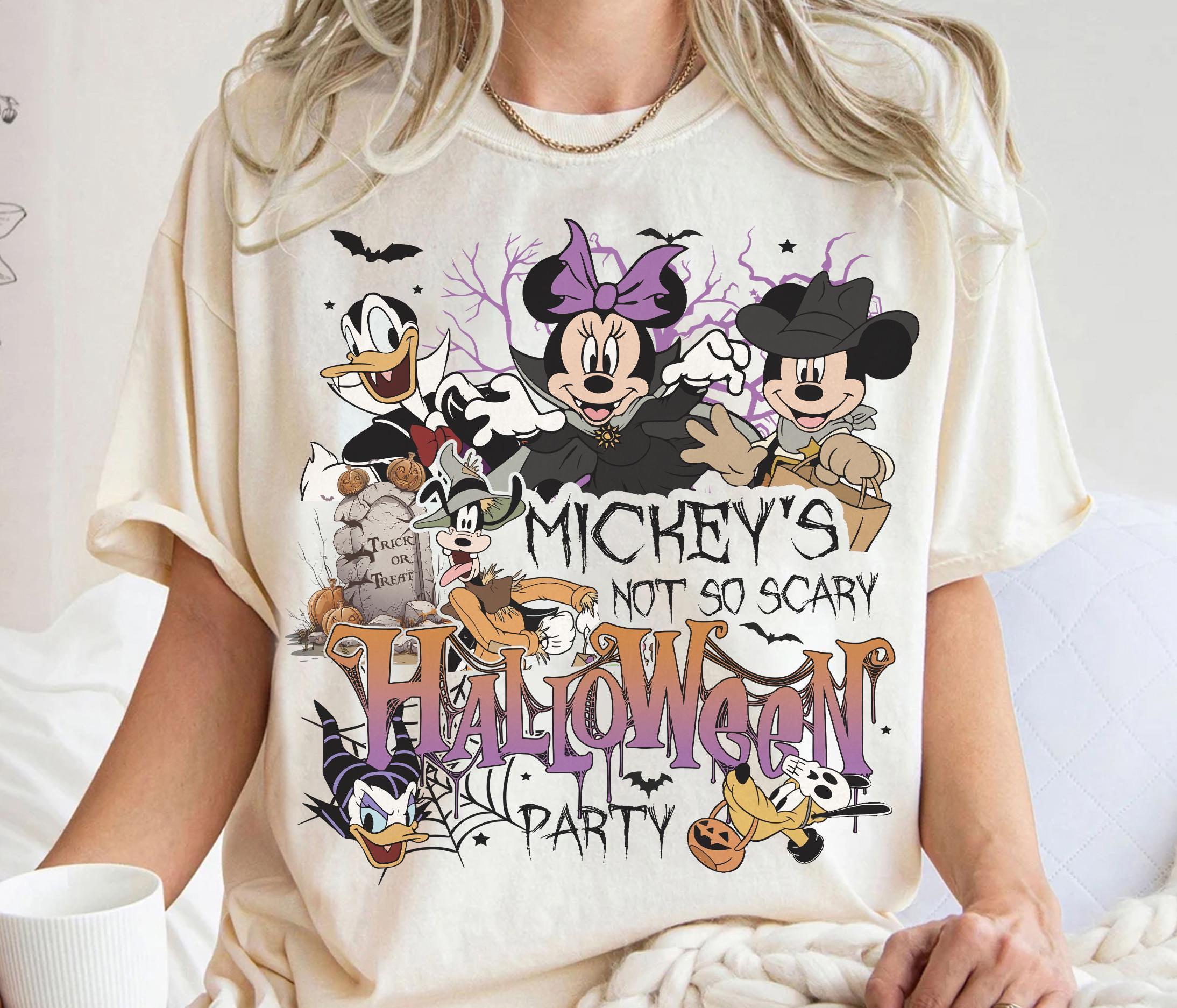 Disney Halloween Mickey's Not so Scary Party Shirt, Mickey and