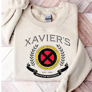 Marvel X-Men Xavier Institute for Higher Lernen T-Shirt, Disneyland Familien Outfits, Disneyland Familienfest Geschenk, Disneyland Reise Outfit