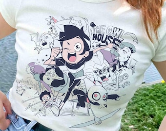 Disney das Eulenhaus Charaktere Shirts, das Eulenhaus Shirt, Boiling Isles T-Shirt, Disneyland Trip Familie Passende Outfits, Magic Kingdom Shirt