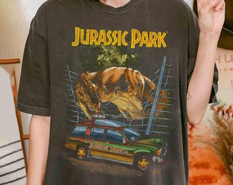 Vintage Jurassic Park T-Rex Break Out Graphic Shirt, Jurassic Park Dinosaur T-Rex Shirt, Jurassic World Shirt, Disneyland Trip Family Shirt