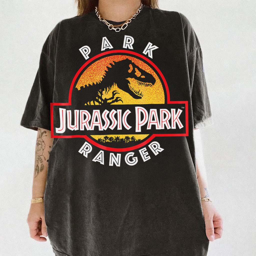 Vintage Jurassic Park Circle Park Ranger Shirt, Comfort Colors
