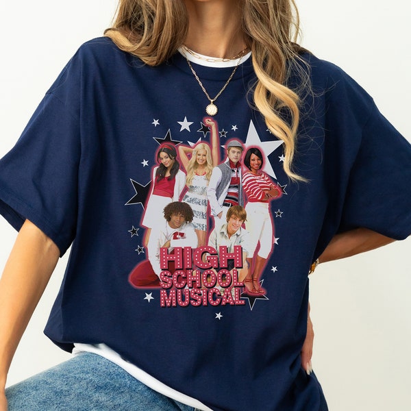 Disney High School Musical The Series Vintage Group Shot shirt, Disneyland Family Vacation  Trip  Gift shirt, Walt Disney World Tee Birthday