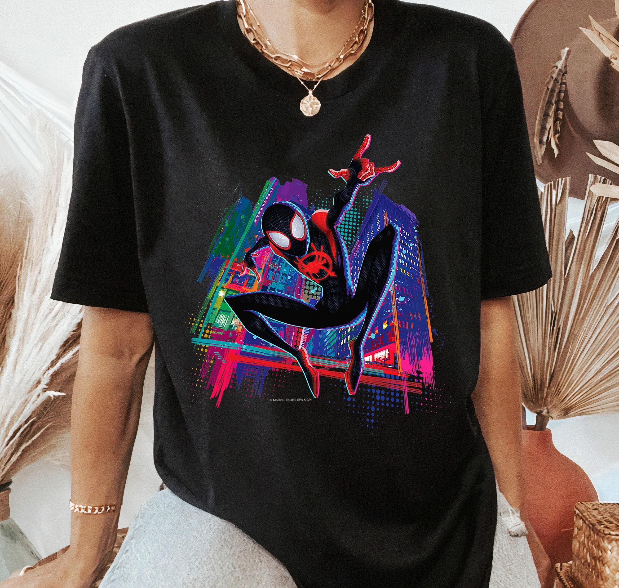 Maglietta Uomo Cotton Soul Spiderman Marvel - City Slinger, Colore Nero - 2
