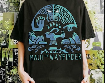 Disney Moana Maui The Way Finder Shirt, Moana Princess Maui Shirt, Maui Halfgod Moana Shirt, bijpassende outfits voor de familie Disneyland