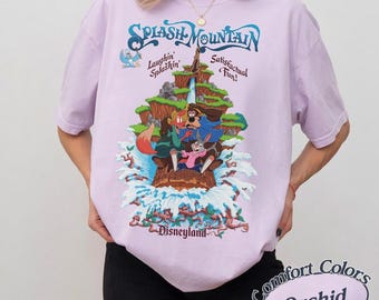 Vintage Disneyland Splash Mountain Shirt, Vintage Disney, Disney