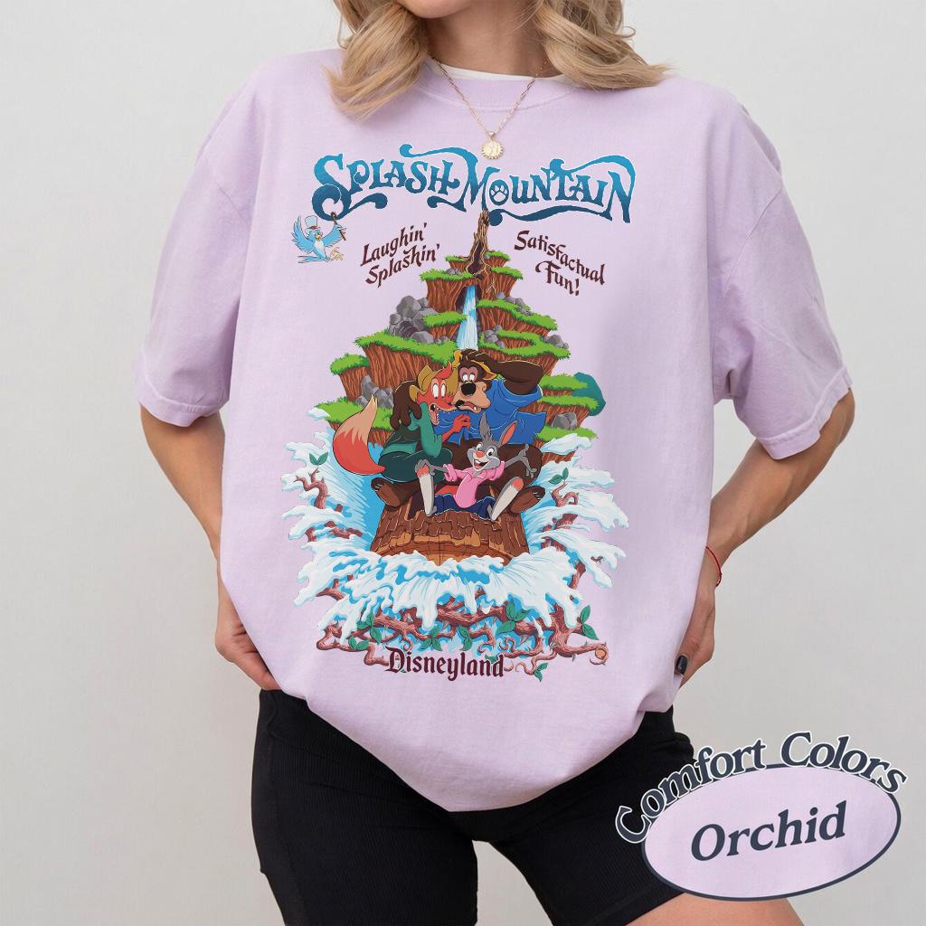 トップス Disneyland splash mountain tops Vintage Disneyland Splash Mountain Shirt, Vintage Disney, Disney