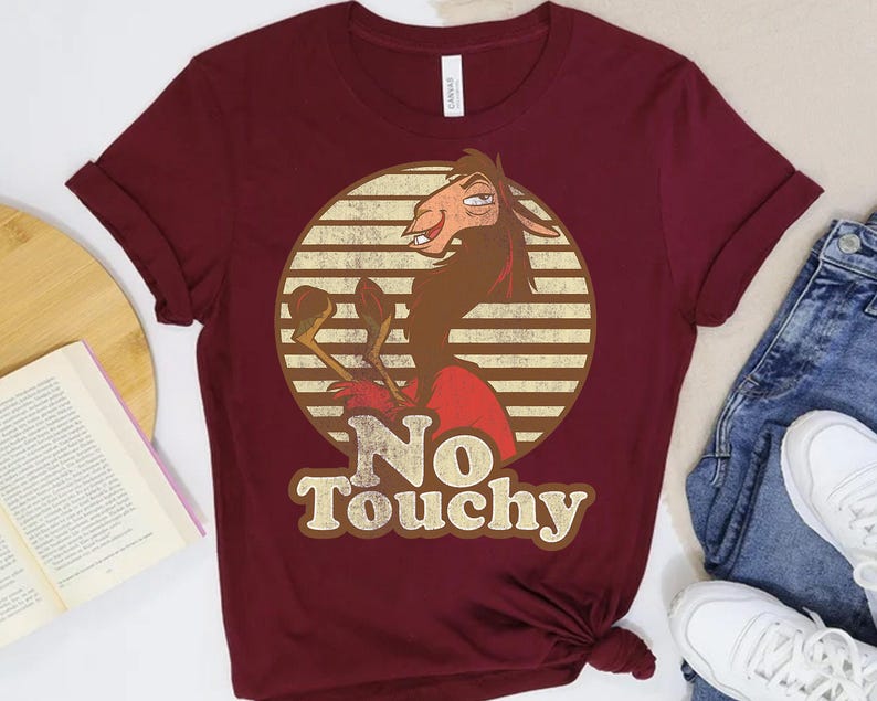 Retro Disney Emperor's New Groove Kuzco Llama No Touchy T-shirt, Walt ...