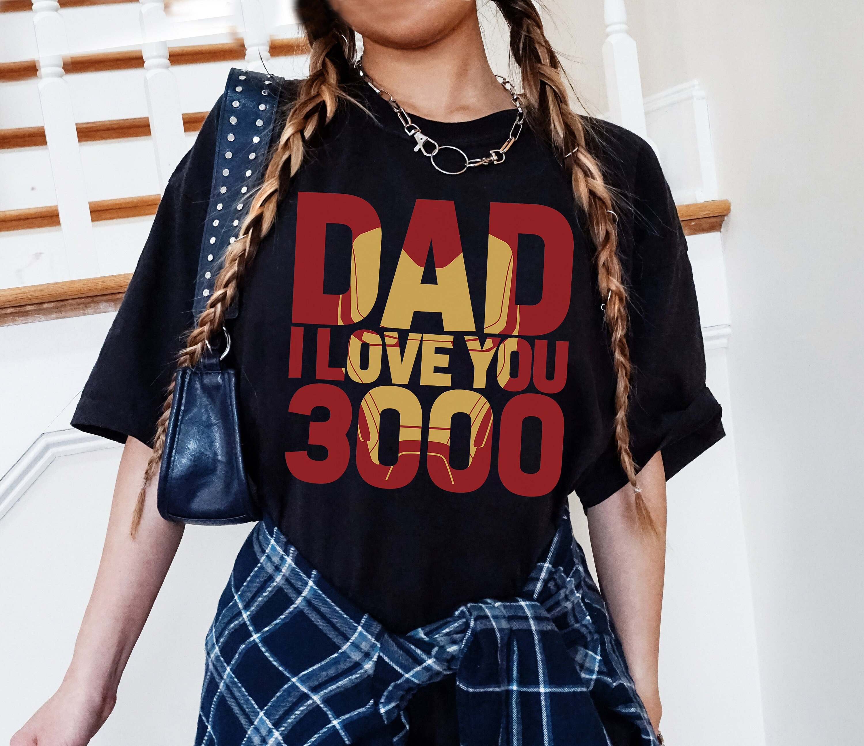 Love You 3000 T-Shirt Dad I Will Three Thousand T-Shirt Love You 3000 T-Shirt Dad I Will Three Thousand T-Shirt