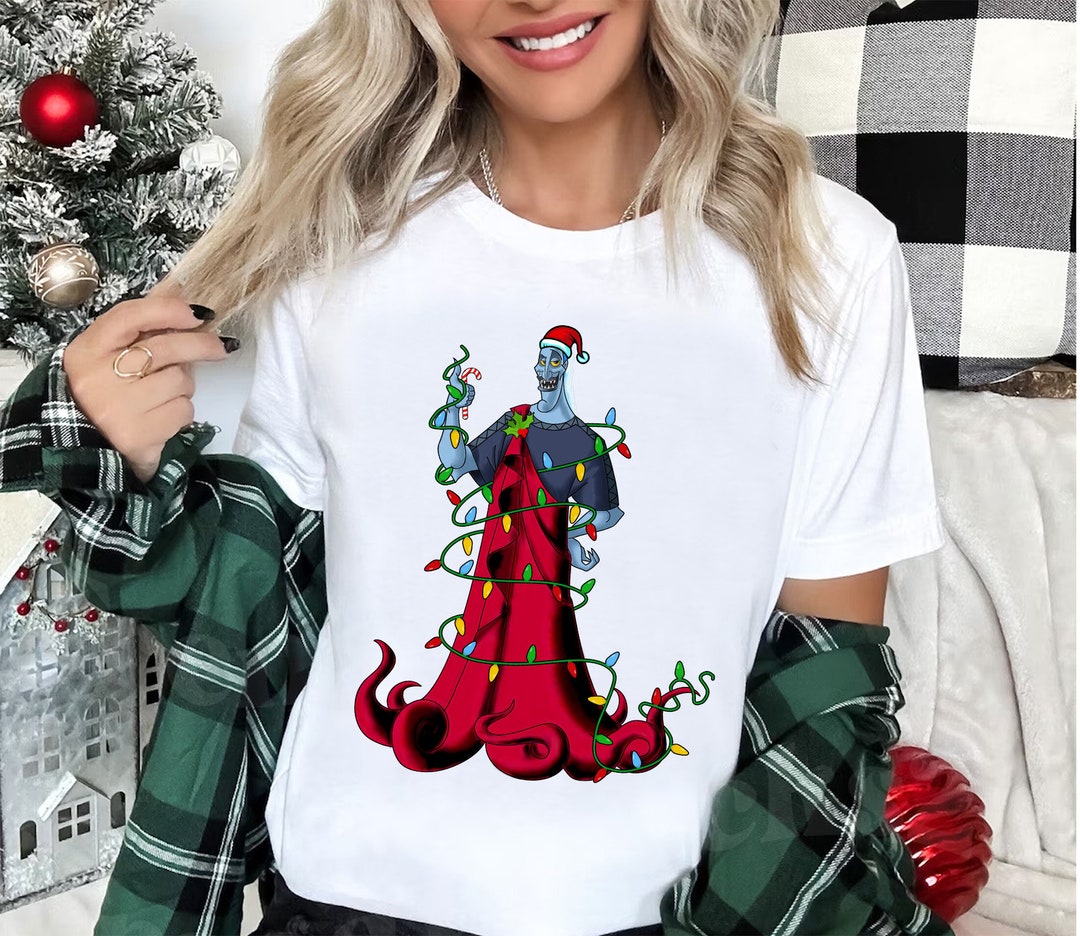 Disney Hercules Villains Hades Christmas Lights Shirt Etsy