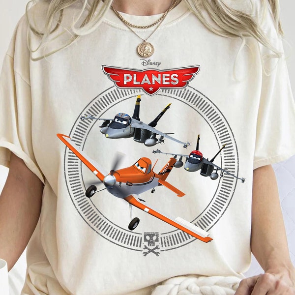 Disney Planes Dusty Crophopper with Bravo and Echo T-Shirt, Magic Kingdom, Disneyland Trip Family Outfits, WDW Shirt, Animal Kingdom Shirt