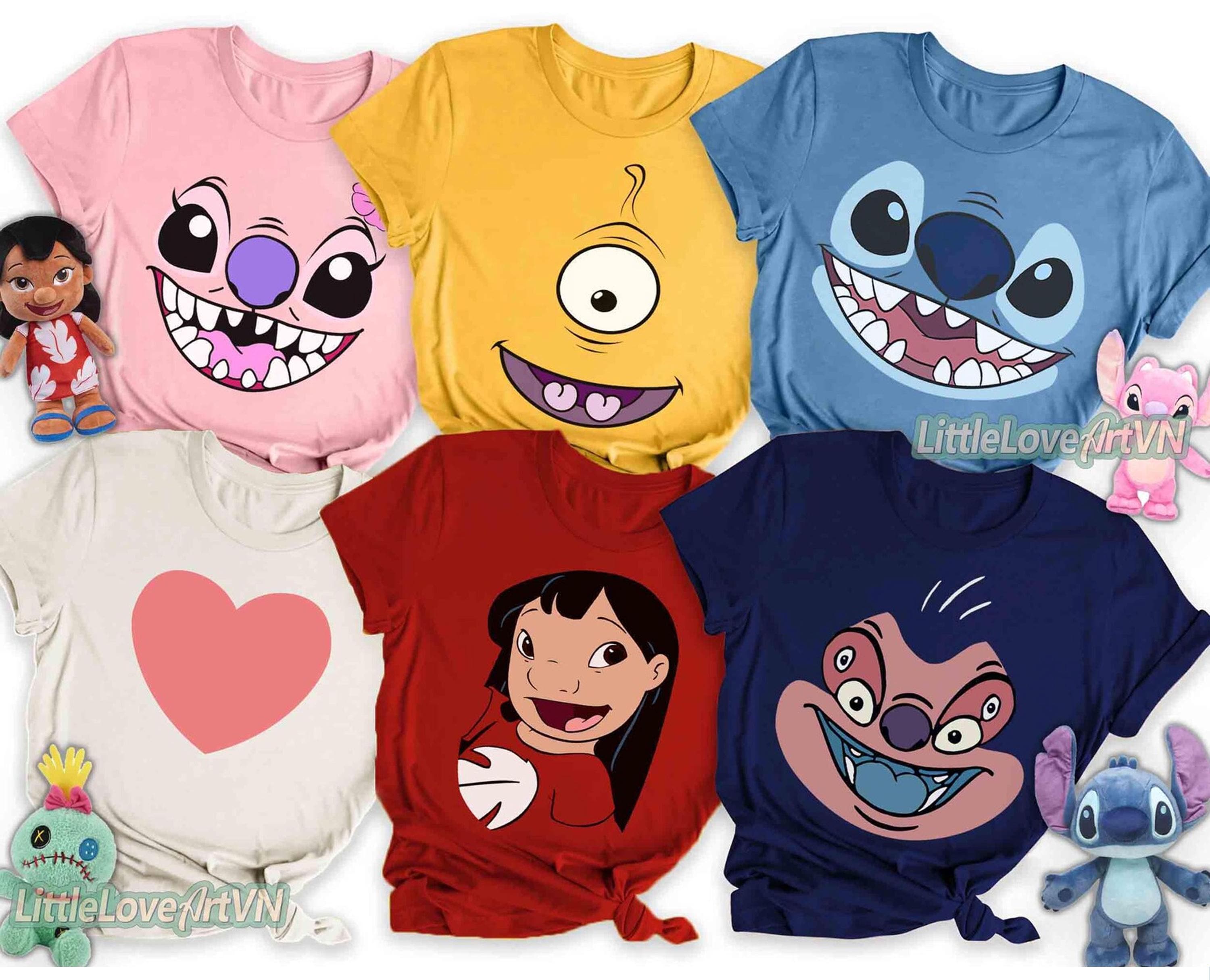 Stitch couple shirt México