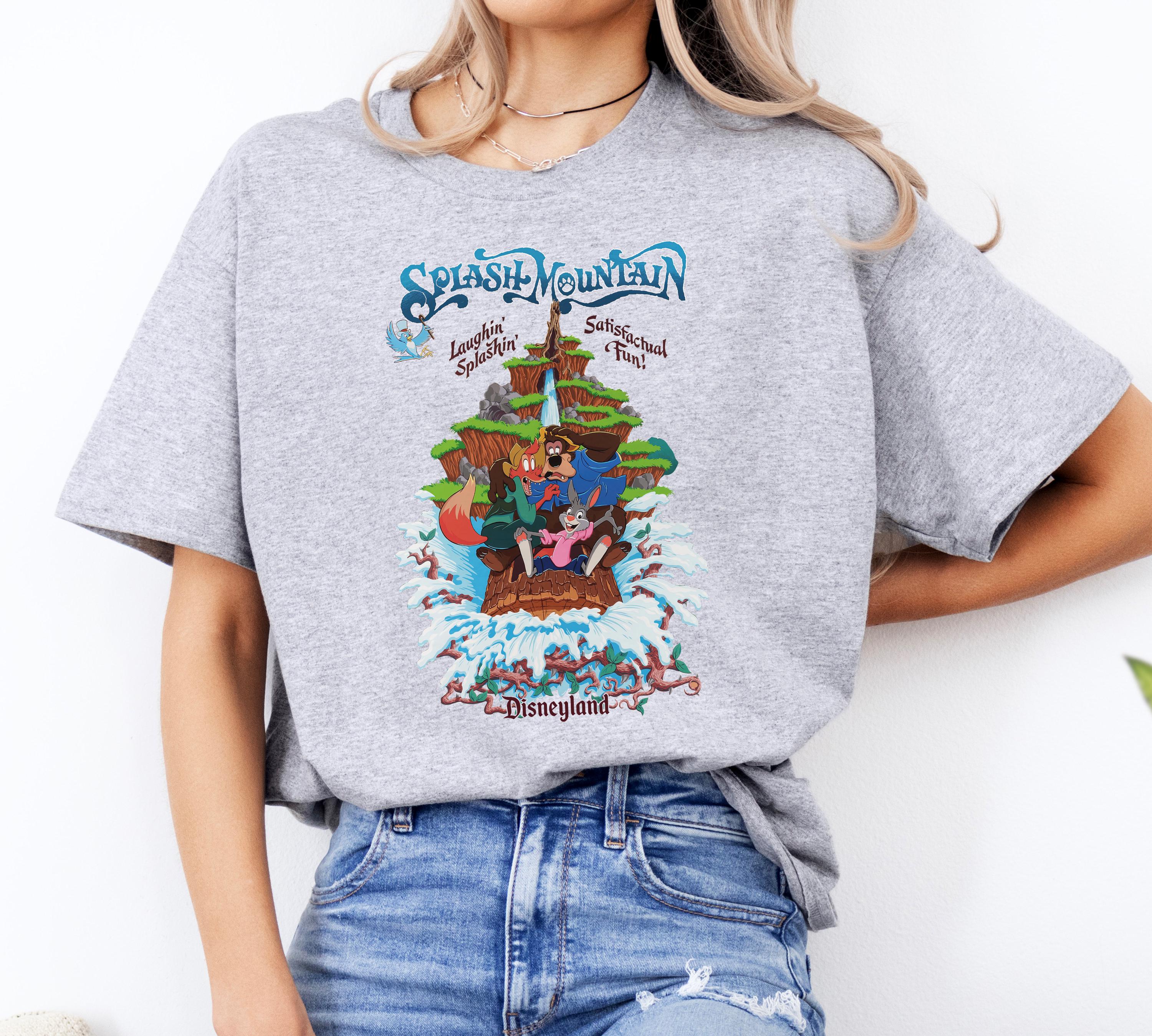 トップス Disneyland splash mountain tops Vtg Disneyland splash mountain t-shirt youth kids | Depop