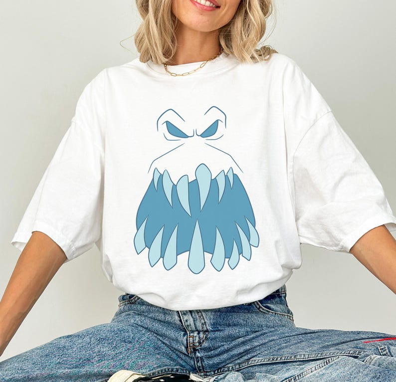 Camiseta de disfraz de malvavisco de Frozen 2 de Disney, camiseta de Anna y Elsa Queen de Disney, camiseta de Olaf y Sven, regalo para fiesta familiar en Disneyland 2026, camiseta navideña de Disney imagen 2
