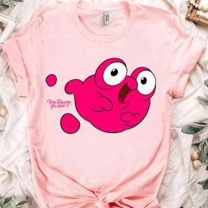 Disney Treasure Planet Morph Pink Blob Shirt, Disney Birthday Party, Disneyland Matching Outfits, Disneyland Family Party Gift Tee