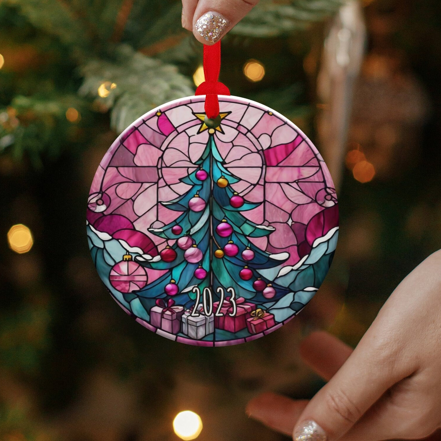 Custom Holiday Ornament, Christmas 2023 Ornament, 2023 Christmas Decoration, Heirloom Keepsake