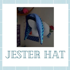 Crochet Jester Hat PATTERN