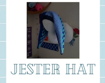 Crochet Jester Hat PATTERN