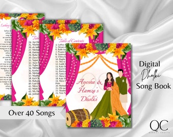 Modern Dholki Song Book, Mayoun Mehndi Songs (Digital Download)