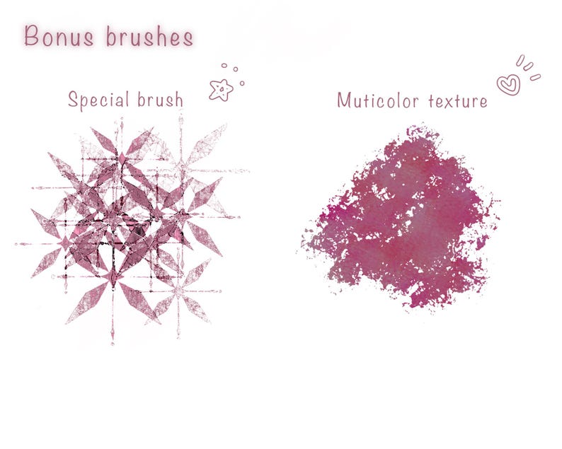 Procreate Soft Anime Brush Set - 50 Lineart, Sketch, Watercolor, Textured Brushes and Color Brush Pack iPad (Digital Download) image 8